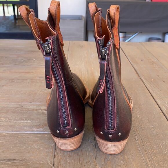 We The Free Wesley Western Ankle Boots – Brown Leather – US 11 – NWOB - Picture 10 of 15